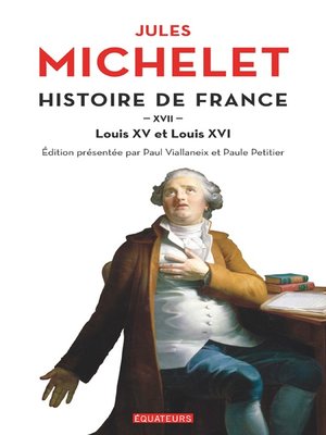 cover image of Histoire de France (Tome 17)--Louis XV et Louis XVI